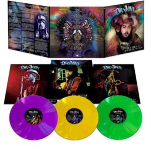 DR. JOHN | HIGH PRIEST OF PSYCHEDELIC VOODOO (PURPLE/YELLOW/GREEN VINYL) | VINYL RECORD (LP)