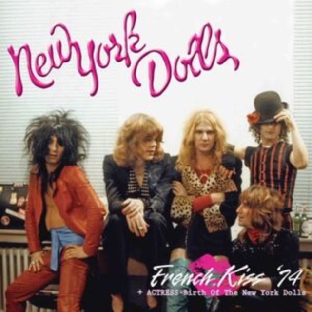 NEW YORK DOLLS | FRENCH KISS '74 (PINK SPLATTER VINYL) | VINYL RECORD (LP)