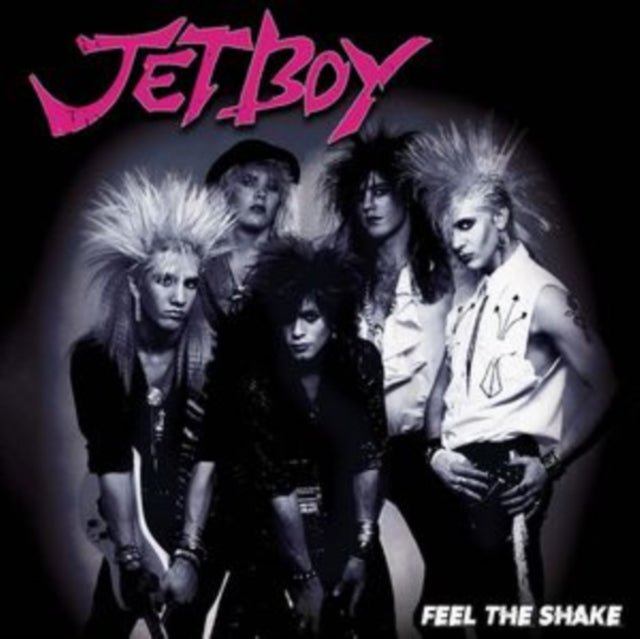 JETBOY | FEEL THE SHAKE (PINK/BLACK SPLATTER VINYL) | VINYL RECORD (LP)