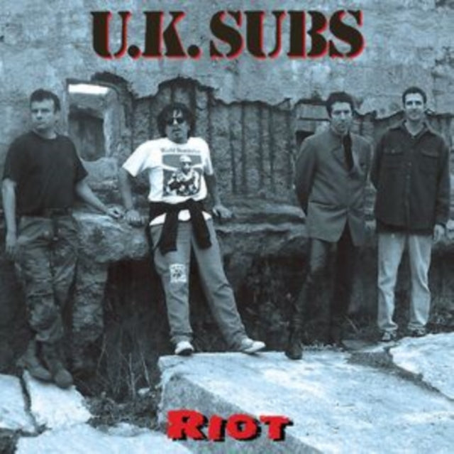 UK SUBS | RIOT (MARBLE VINYL) | VINYL RECORD (LP)