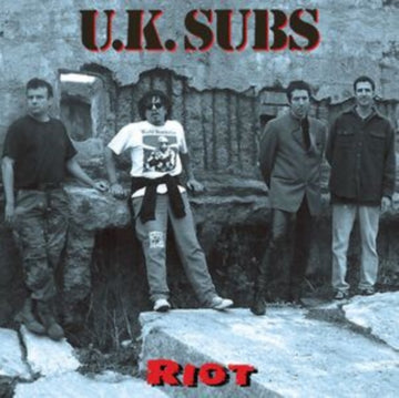 UK SUBS | RIOT (MARBLE VINYL) | VINYL RECORD (LP)