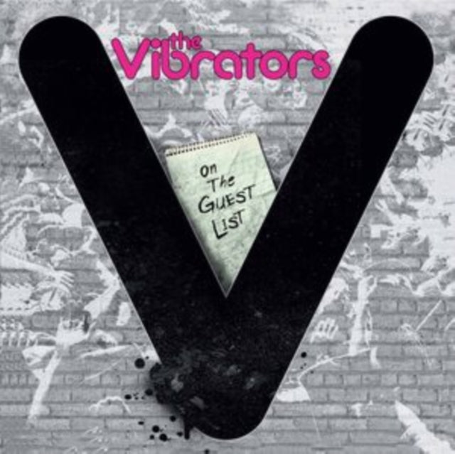 VIBRATORS | ON THE GUEST LIST (PINK/BLACK SPLATTER VINYL) | VINYL RECORD (LP)