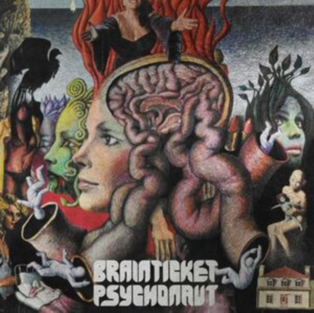 BRAINTICKET | PSYCHONAUT (RED VINYL) | VINYL RECORD (LP)