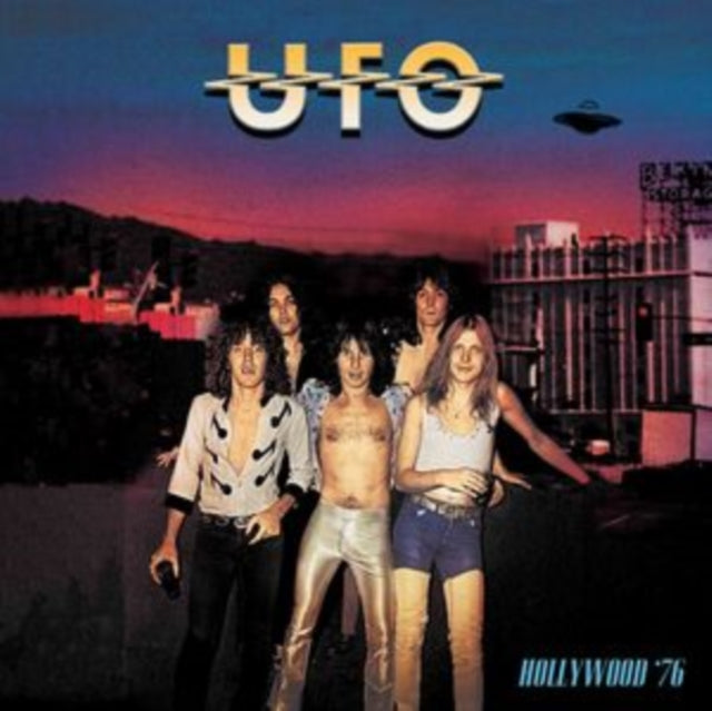 UFO | HOLLYWOOD '76 (BLUE/RED SPLATTER VINYL) | VINYL RECORD (LP)