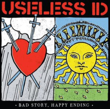 USELESS ID | BAD STORY, HAPPY ENDING (RED/WHITE SPLATTER VINYL) | VINYL RECORD (LP)