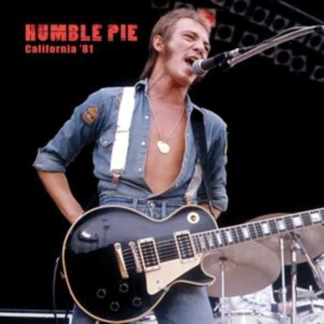HUMBLE PIE | CALIFORNIA '81 (RED MARBLE VINYL) | VINYL RECORD (LP)