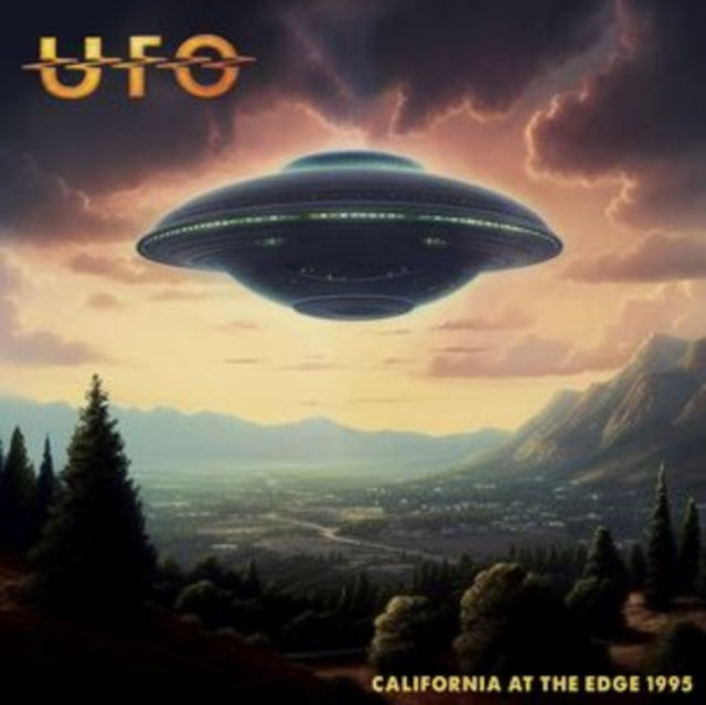 UFO | CALIFORNIA AT THE EDGE 1995 (ORANGE VINYL/2LP) | VINYL RECORD (LP)