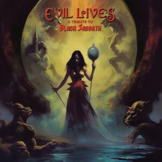 VARIOUS ARTISTS | EVIL LIVES - A TRIBUTE TO BLACK SABBATH RIOUS (GOLD VINYL) | VINYL RECORD (LP)
