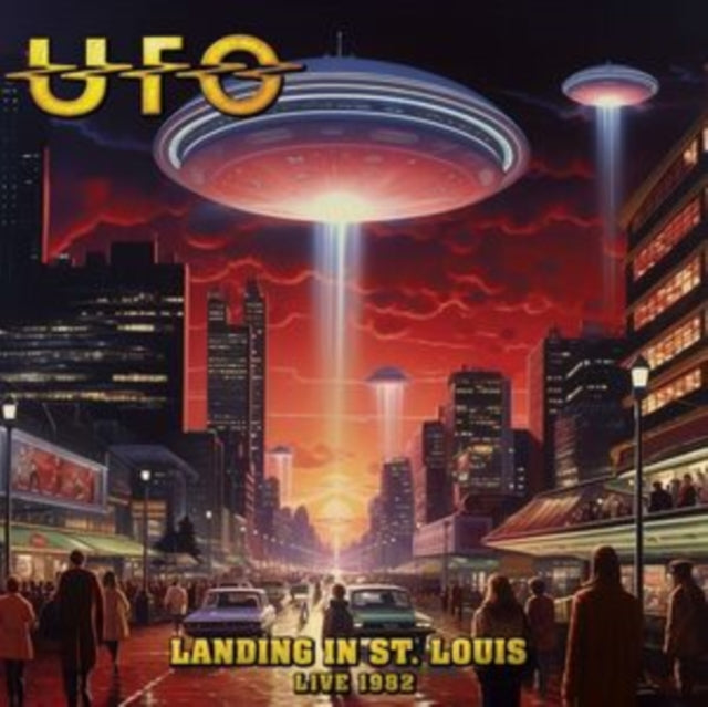 UFO | LANDING IN ST. LOUIS - LIVE 1982 (GOLD VINYL/2LP) | VINYL RECORD (LP)