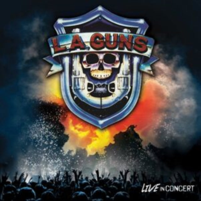 L.A. GUNS | LIVE IN CONCERT (BLUE VINYL) | VINYL RECORD (LP)