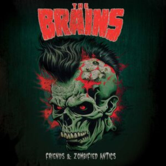 BRAINS | FRIENDS & ZOMBIFIED ANTICS (RED VINYL) | VINYL RECORD (LP)