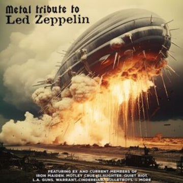 VARIOUS ARTISTS | METAL TRIBUTE TO LED ZEPPELIN (RED VINYL) | VINYL RECORD (LP)