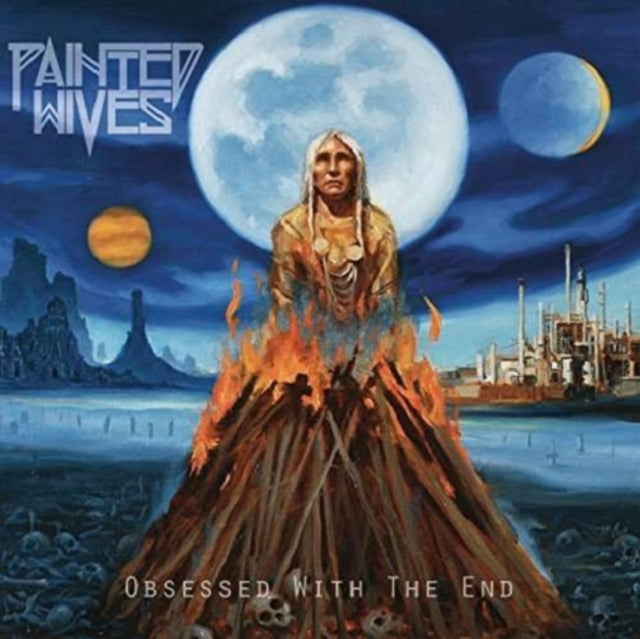 PAINTED WIVES | OBSESSED WITH THE END | VINYL RECORD (LP)