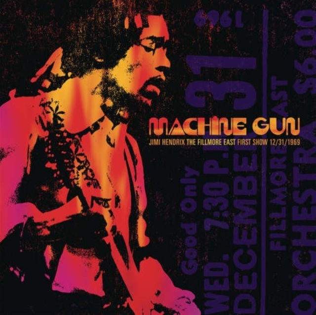 HENDRIX, JIMI | MACHINE GUN JIMI HENDRIX THE FILLMORE EAST FIRST SHOW 12/31/1969 (2LP/180G/GATEFOLD) | VINYL RECORD (LP)