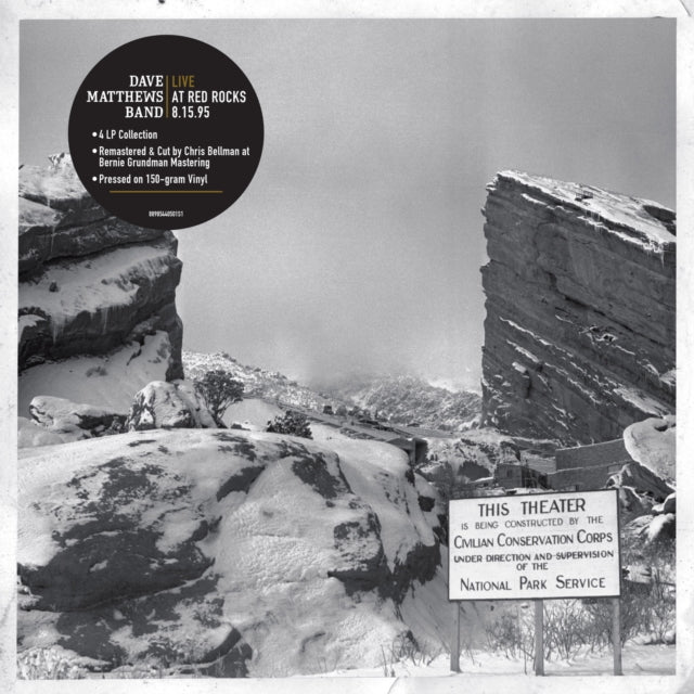 DAVE MATTHEWS BAND | LIVE AT RED ROCKS 8.15.95 (4LP/150G/BOX) | VINYL RECORD (LP)