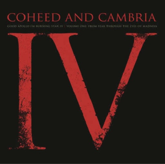 COHEED & CAMBRIA | GOOD APOLLO I'M BURNING STAR IV VOL.1:  FROM FEAR THROUGH THE EYES OF MADNESS (2LP/150G/DLCARD) | VINYL RECORD (LP)