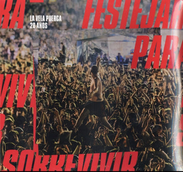 LA VELA PUERCA | 20 ANOS FESTEJAR PARA SOBREVIVIR | VINYL RECORD (LP)