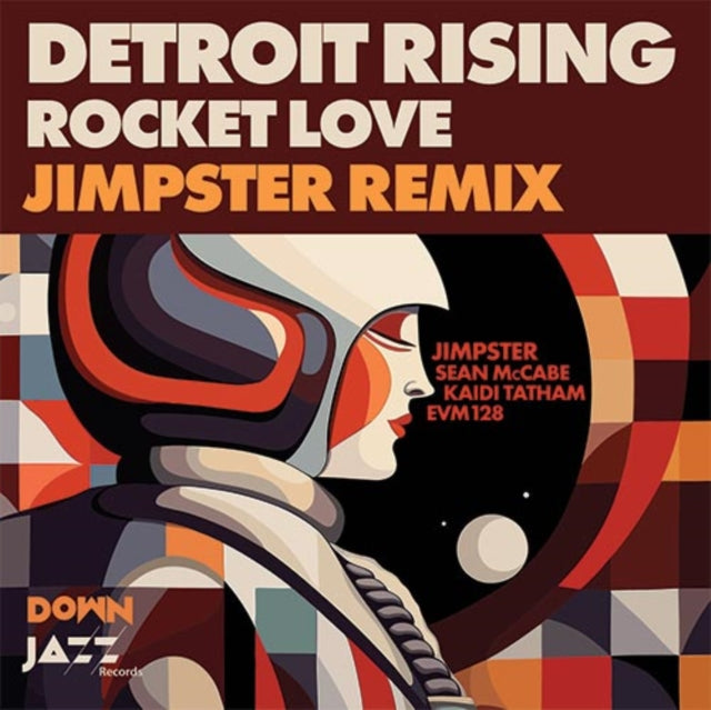 DETROIT RISING | COSMIC JAZZ FUNK ADVENTURE: REMIXES | 12IN VINYL