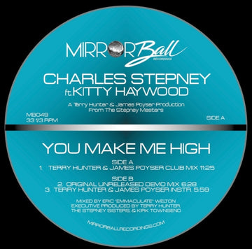 MUSIC COMMUNITY/YOU MAKE ME HIGH (TERRY HUNTER & JAMES POYSER MIXES) | 12IN VINYL