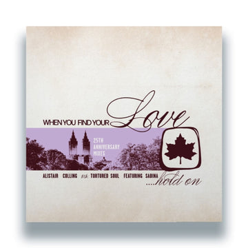 WHEN YOU FIND YOUR LOVE... HOLD ON (25TH ANNIVERSARY MIXES) | 12IN VINYL