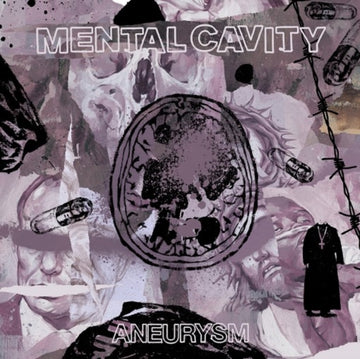 MENTAL CAVITY | ANEURYSM (PURPLE MARBLE W/WHITE SPLATTER VINYL) | VINYL RECORD (LP)
