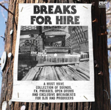DJ MEKALEK X K-DEF | BREAKS FOR HIRE | 7IN VINYL