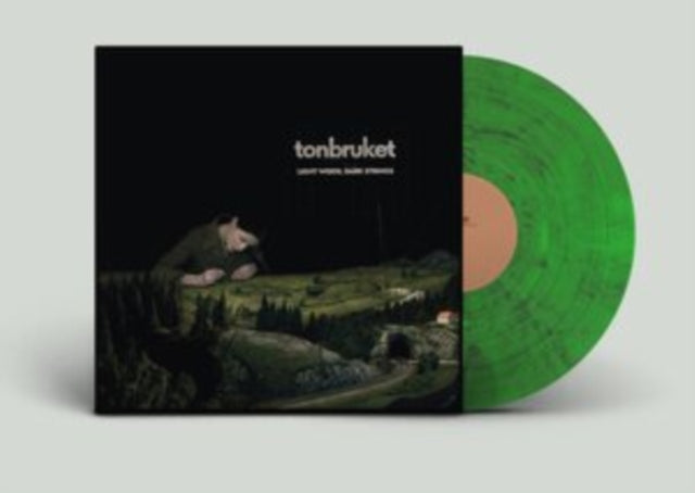 TONBRUKET | LIGHT WOOD, DARK STRINGS (GREEN MARBLE VINYL) | VINYL RECORD (LP)