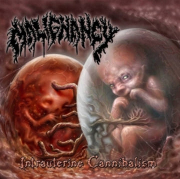 INTRAUTERINE CANNIBALISM (OXBLOOD/WHITE/BLACK MARBLED VINYL) | VINYL RECORD (LP)
