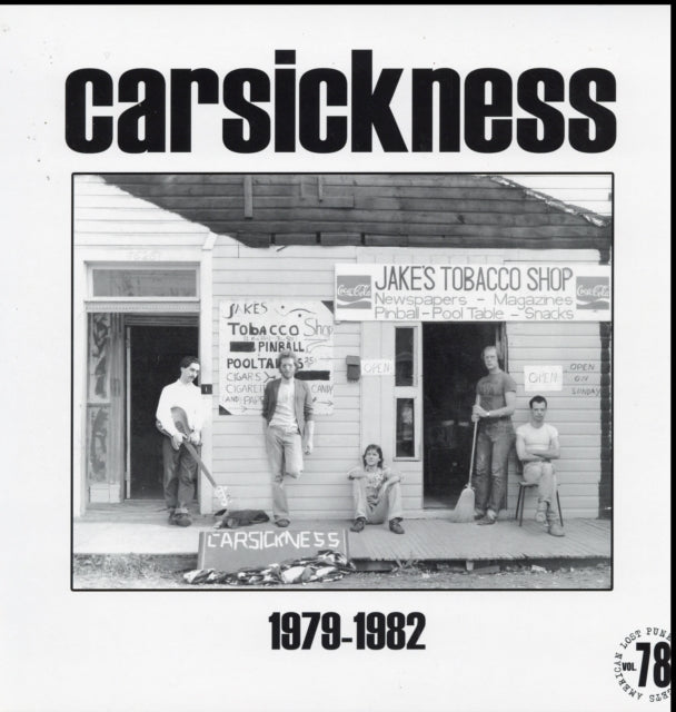 CARSICKNESS | CARSICKNESS (1979-1982) | VINYL RECORD (LP)