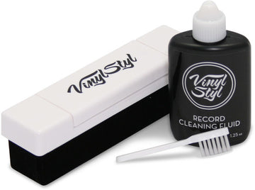 LP Vinyl Record Deep Cleaning System With Pad and Cleaning Fluid