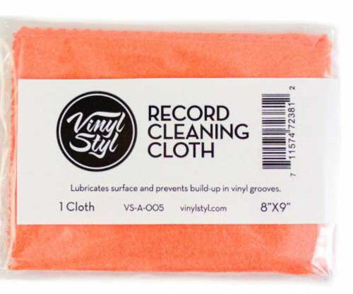 Vinyl Record Cleaning Cloth - Lubricated 8" X 9" (Single)