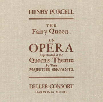 DELLER, ALFRED | PURCELL: THE FAIRY QUEEN | VINYL RECORD (LP)