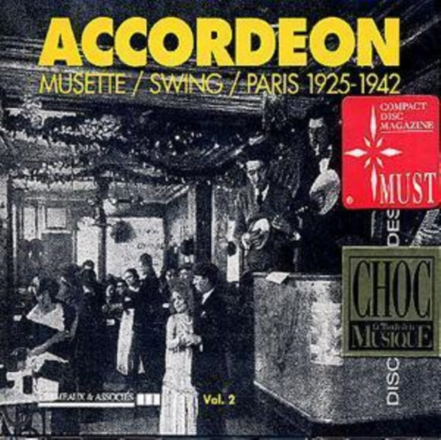 UNKNOWN | ACCORDEON MUSETTE SWING PARIS 19251942 2 | CD