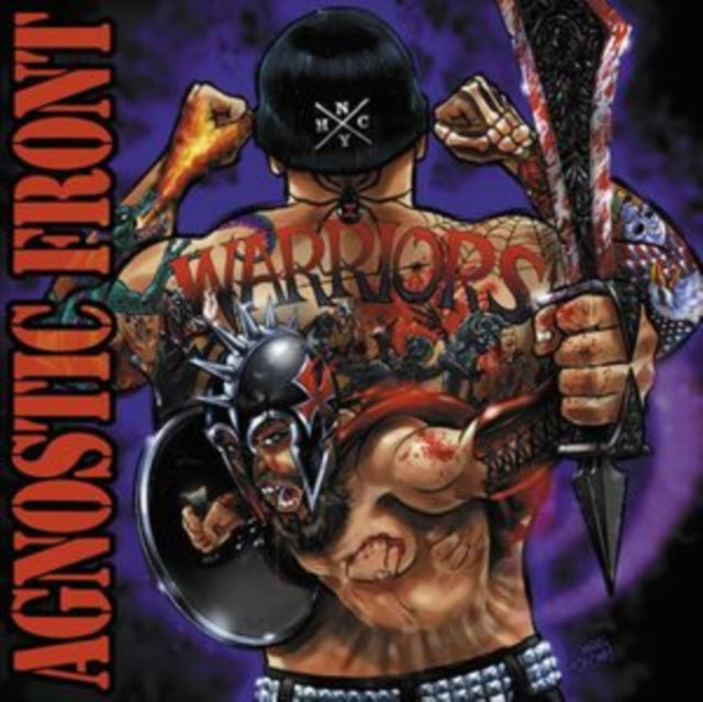 AGNOSTIC FRONT | WARRIORS (GRIMACE PURPLE & SEA BLUE VINYL) | VINYL RECORD (LP)