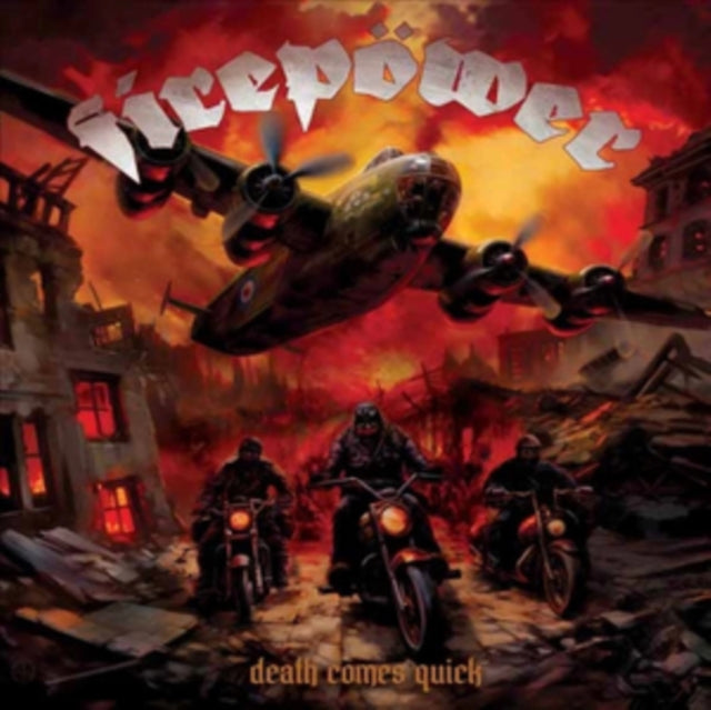 FIREPOWER | DEATH COMES QUICK (SILVER VINYL) | VINYL RECORD (LP)