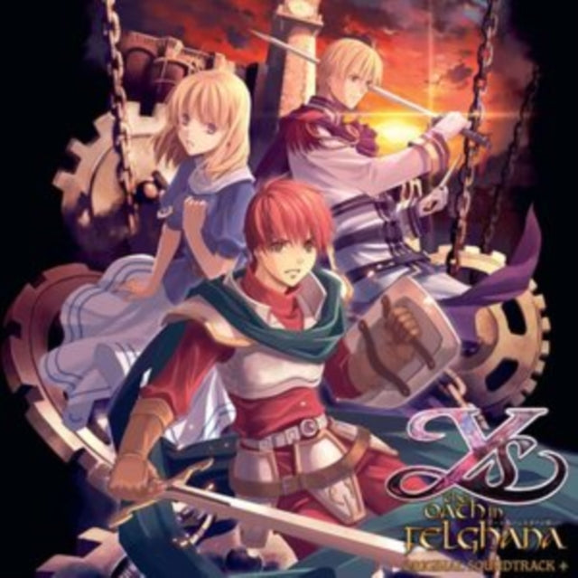 FALCOM SOUND TEAM JDK | YS: THE OATH IN FELGHANA (3LP/PURPLE & RED VINYL) | VINYL RECORD (LP)