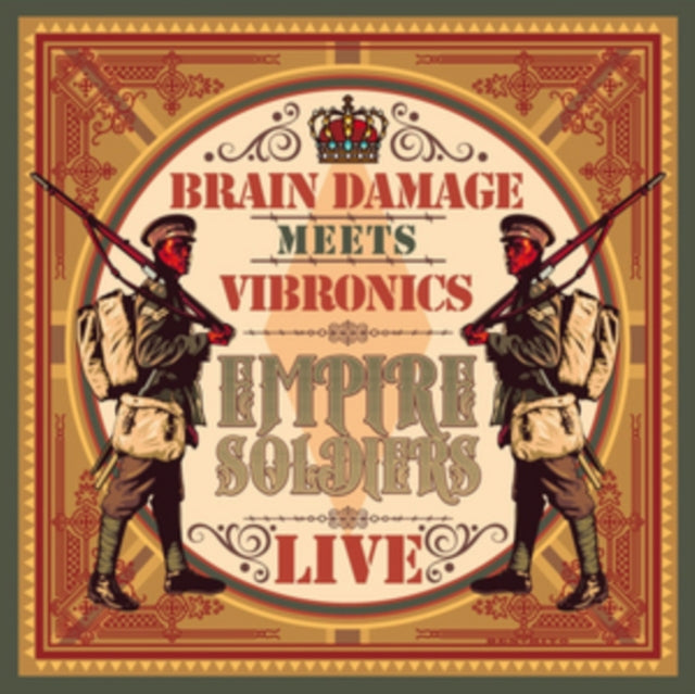 BRAIN DAMAGE MEETS VIBRONICS | EMPIRE SOLDIERS LIVE | VINYL RECORD (LP)
