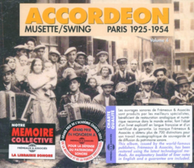 VARIOUS | ACCORDEON MUSETTE SWING 19251954 2CD | CD