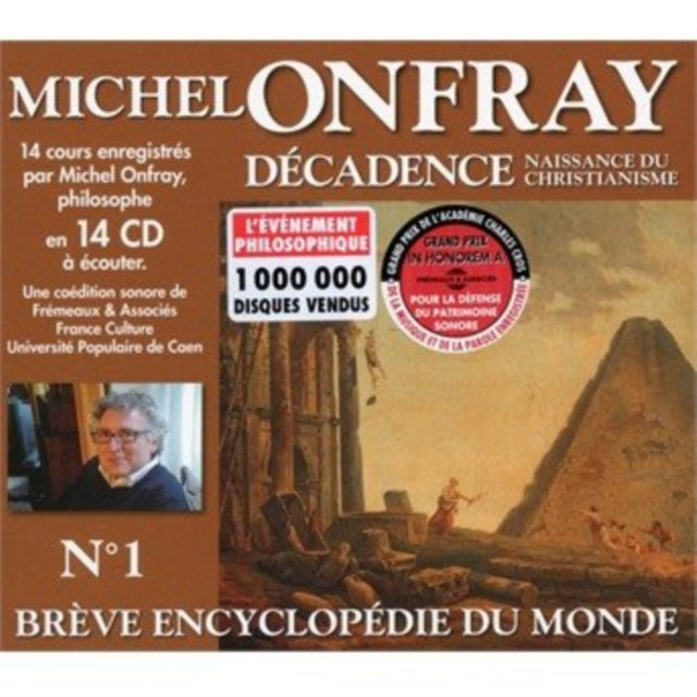 ONFRAY, MICHEL | DECADENCE, VOL. 1 - NAISSANCE DU CHRISTIANISME | CD