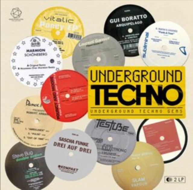 VARIOUS ARTISTS | UNDERGROUND TECHNO (2LP) | VINYL RECORD (LP)