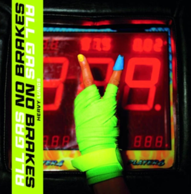 HEAVY LUNGS | ALL GAS NO BRAKES (ACID GREEN VINYL) | VINYL RECORD (LP)