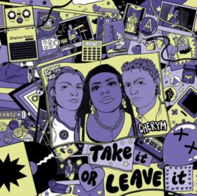 CHERYM | TAKE IT OR LEAVE IT (PURPLE & BLACK SPLATTER VINYL) | VINYL RECORD (LP)