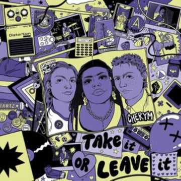 CHERYM | TAKE IT OR LEAVE IT (PURPLE & BLACK SPLATTER VINYL) | VINYL RECORD (LP)