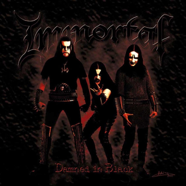 IMMORTAL | DAMNED IN BLACK (LTD SPLATTER VINYL) | VINYL RECORD (LP)