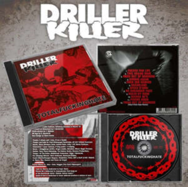 DRILLER KILLER | TOTAL FUCKING HATE | CD