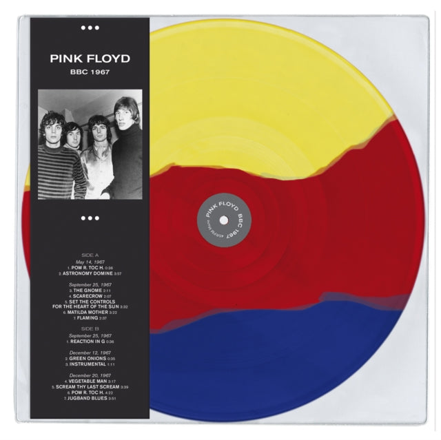PINK FLOYD | BBC 1967 (SPLATTER OR TRI-COLOR VINYL/LIMITED) | VINYL RECORD (LP)