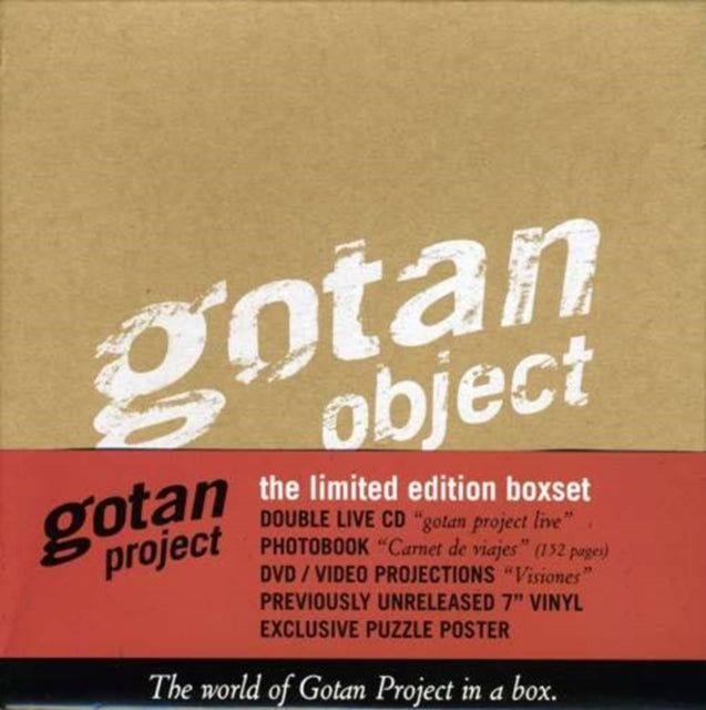 GOTAN PROJECT | GOTAN OBJECT BOX - LIVE | CD