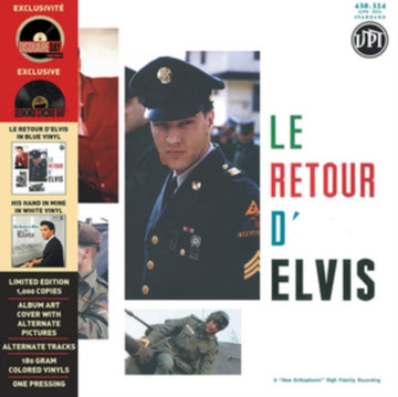 LE RETOUR D’ELVIS / HIS HAND IN MINE | VINYL RECORD (LP)