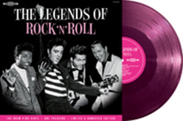 LEGENDS OF ROCK'N'ROLL (PINK VINYL) | VINYL RECORD (LP)