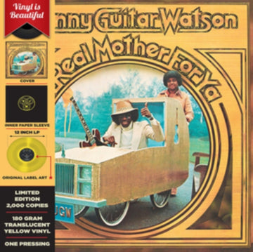 REAL MOTHER FOR YA (YELLOW VINYL) | VINYL RECORD (LP)